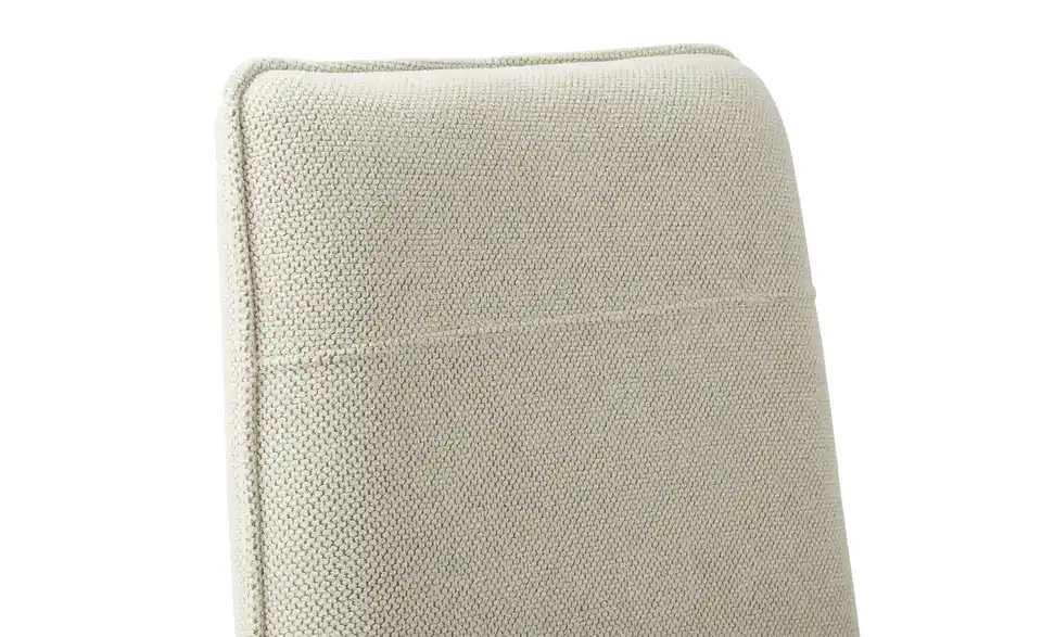 Kufenstuhl Helge Armlehne Beige