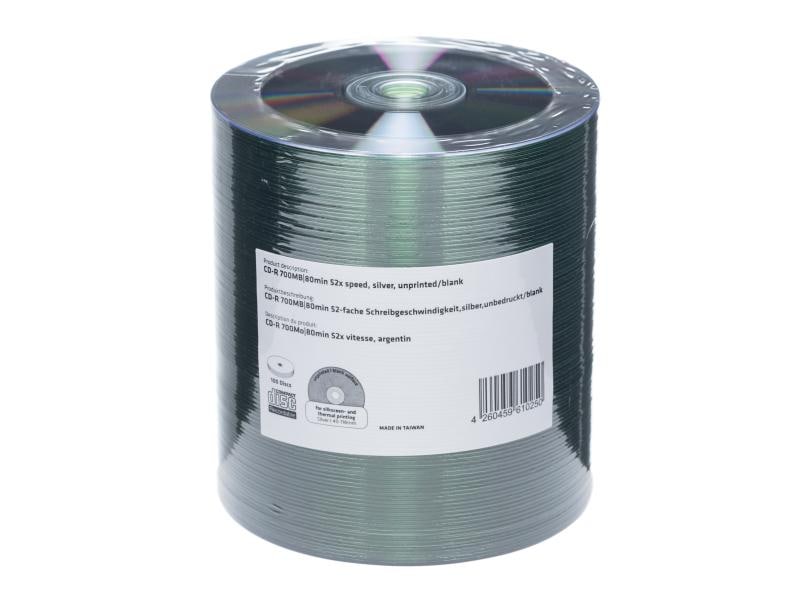 MediaRange CD-R 0.7 GB, Spindel (100 Stück) CD-Rohlinge