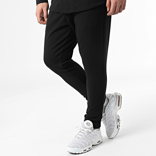 Ensemble Surchemise Et Pantalon Jogging LL610 Noir