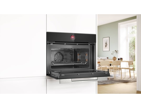 BOSCH - Four combiné micro-ondes CMG7241B1, Série 8, Combiné micro ondes compact