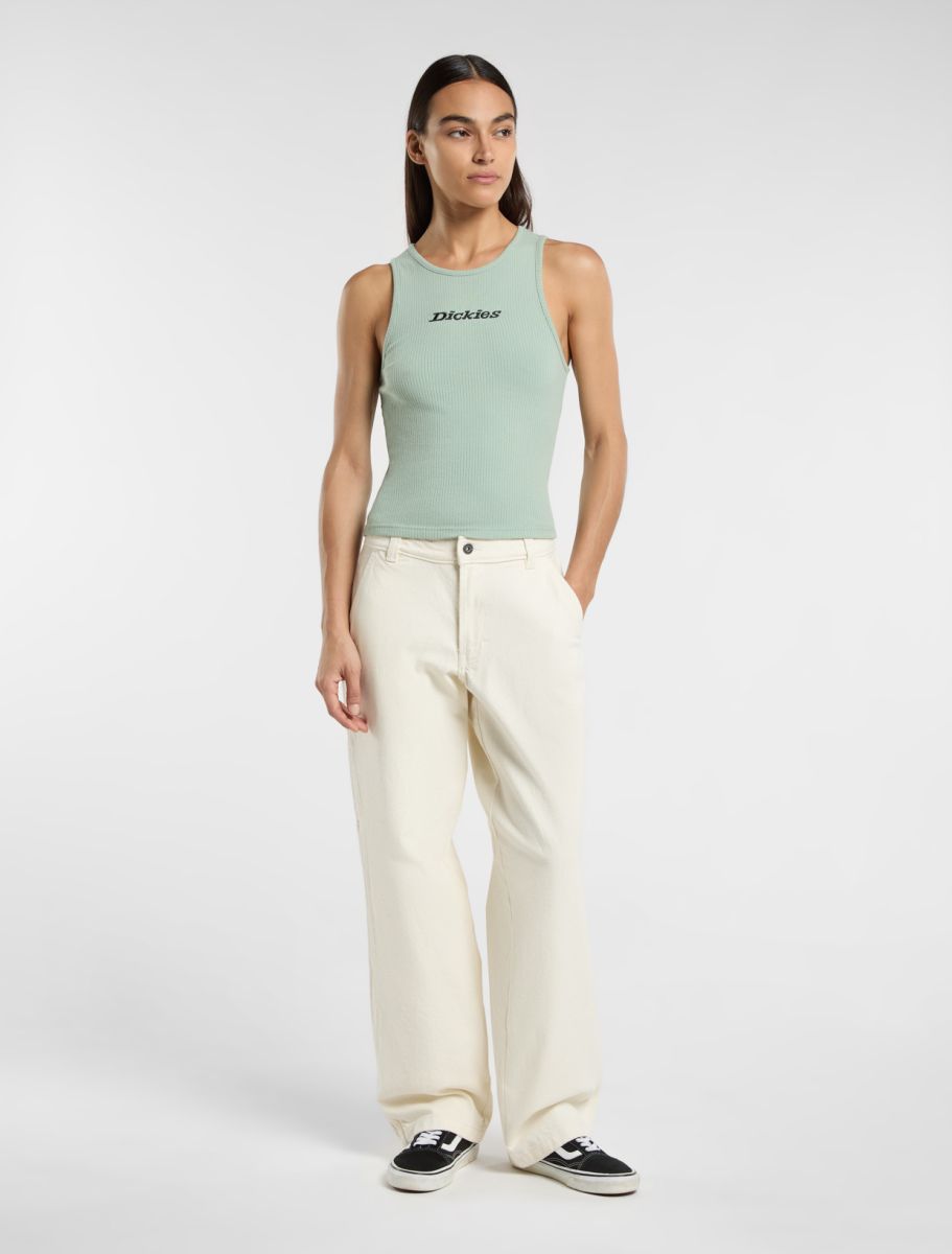 Dickies Rib Top Egret