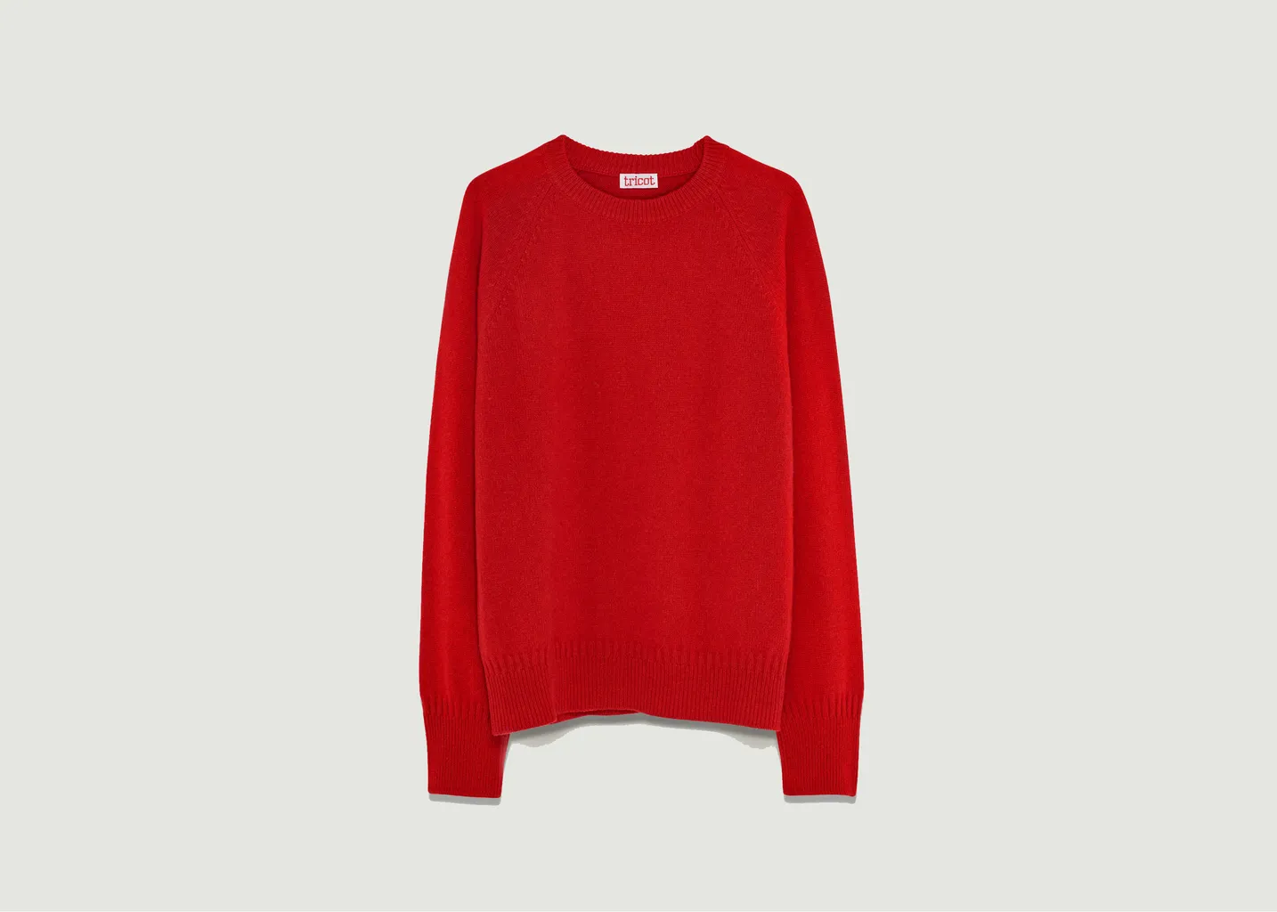 Pull col rond en cachemire Tricot