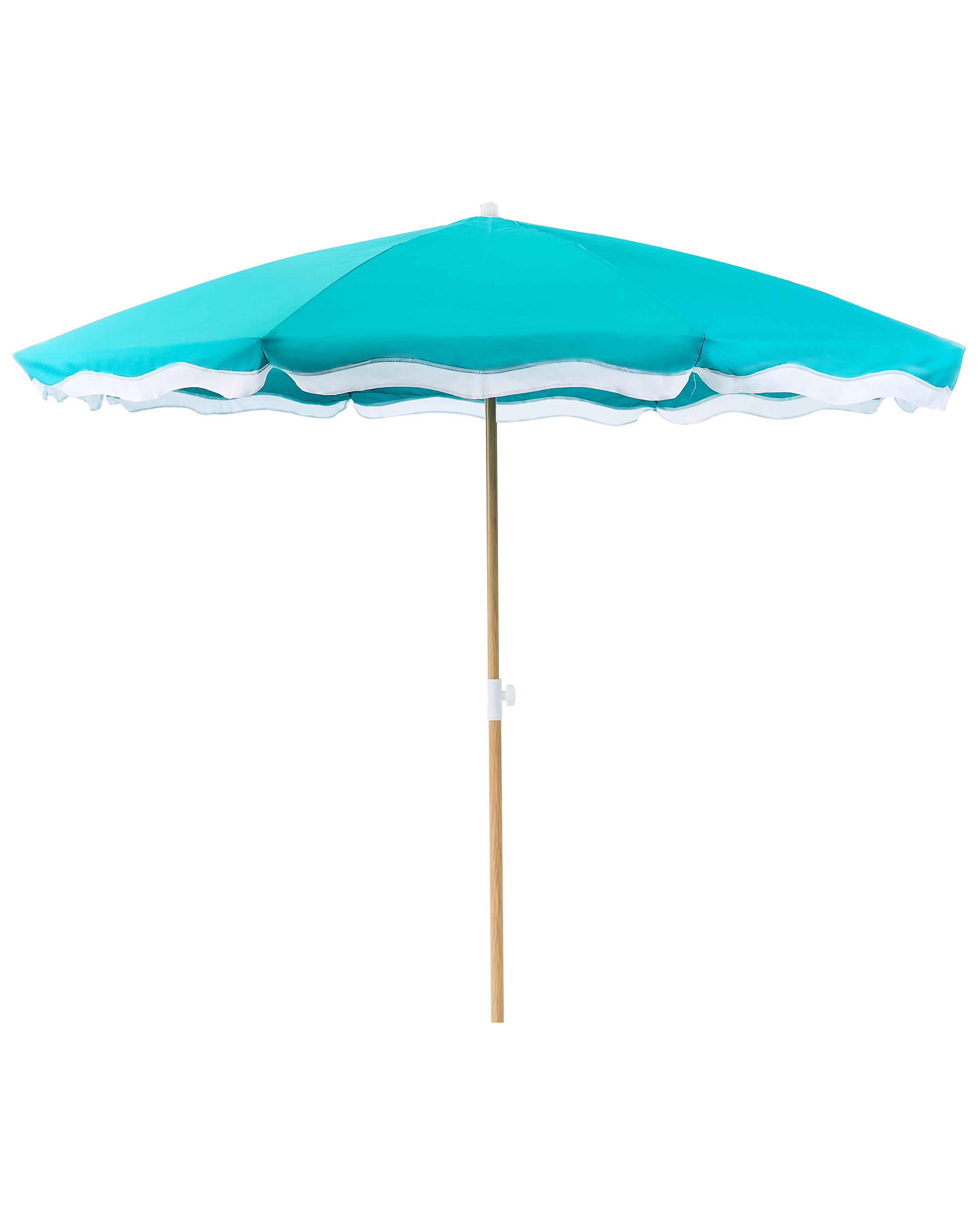 Parasol de jardin 232 cm SESTRIERE Turquoise