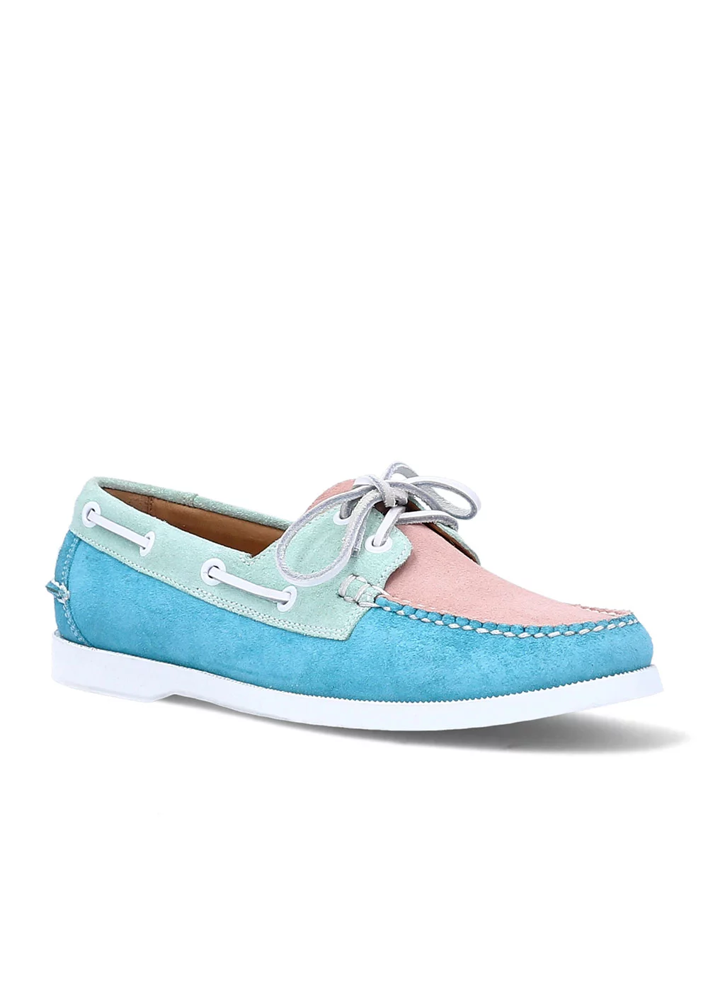 MOCASSIN BOAT SHOE SUMMER OF 22 SKY BLU