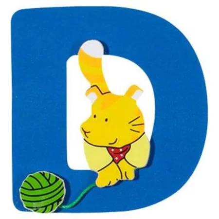 goki Holz Buchstabe D