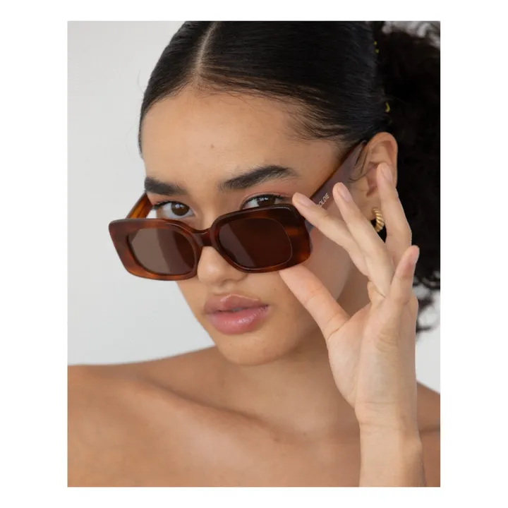 Lu Goldie Lunettes de Soleil Coco | Marron