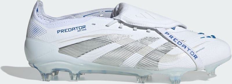 adidas - Predator Elite FT Voetbalschoenen - Wit Zilver Blauw - Synthetisch