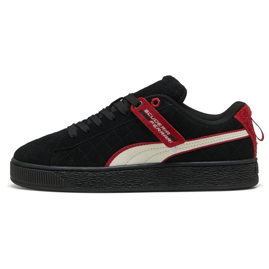 PUMA Scuderia Ferrari Race Suede XL Hero Chaussures - Noir/Blanc/Rouge