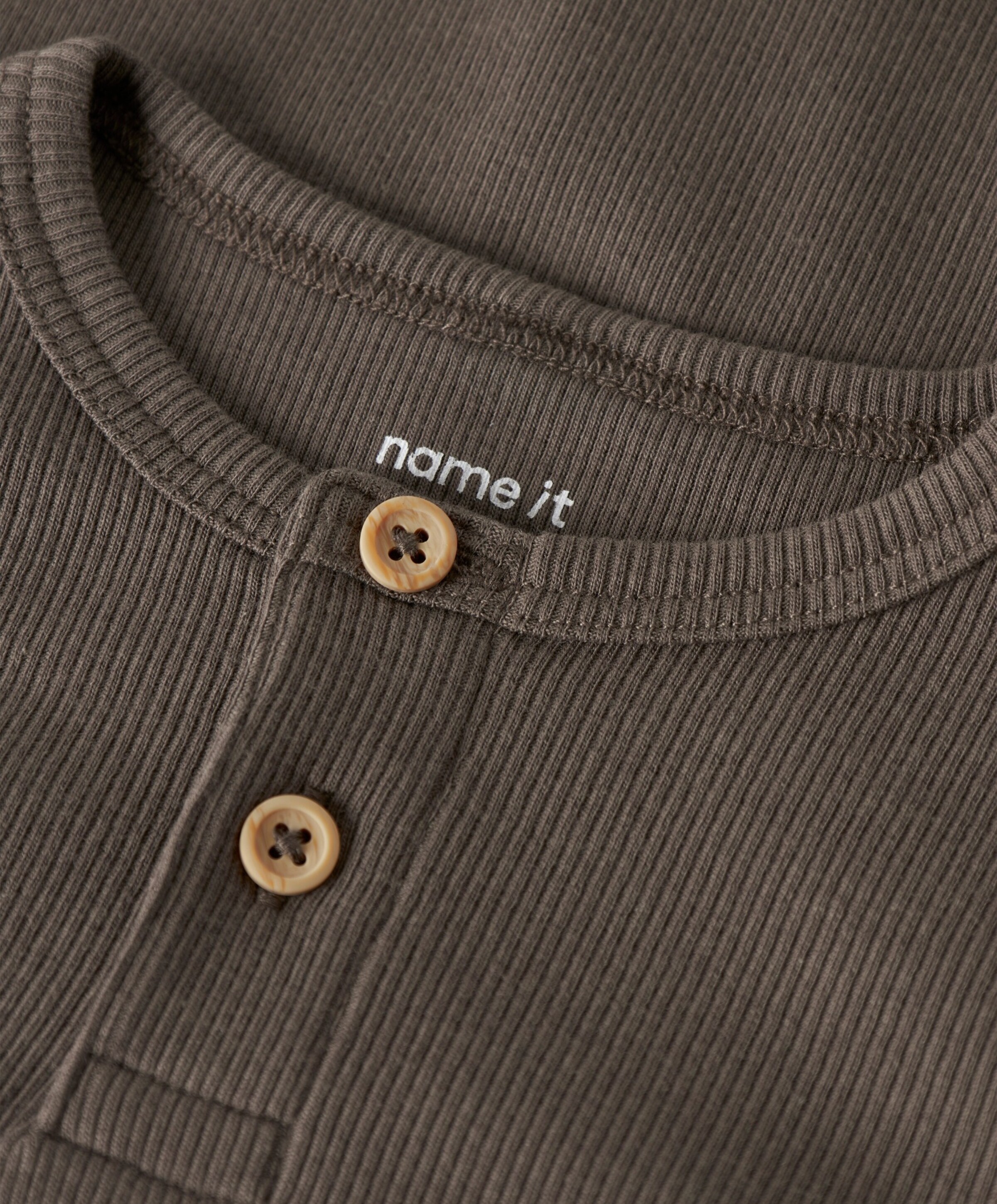 Name it Jongens longsleeve bruin