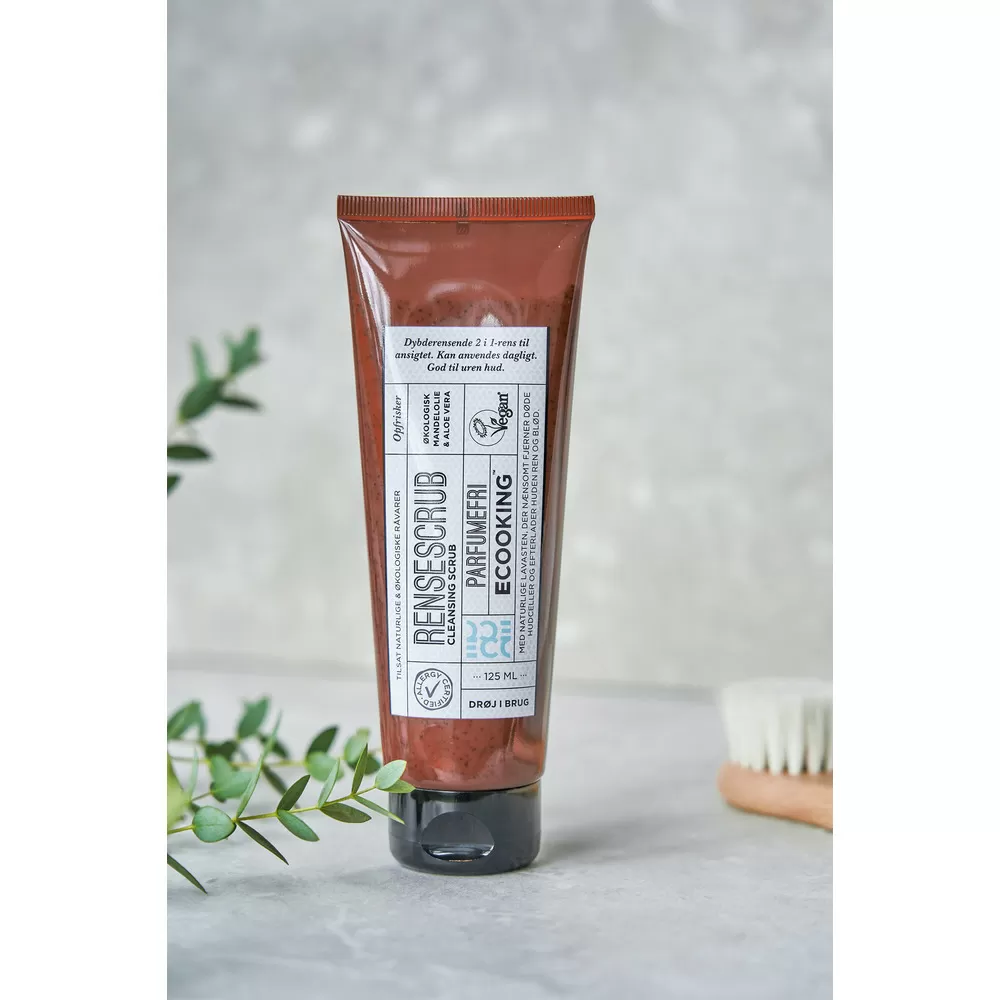 ECOOKING Rensescrub Parfumefri - 125 ml.