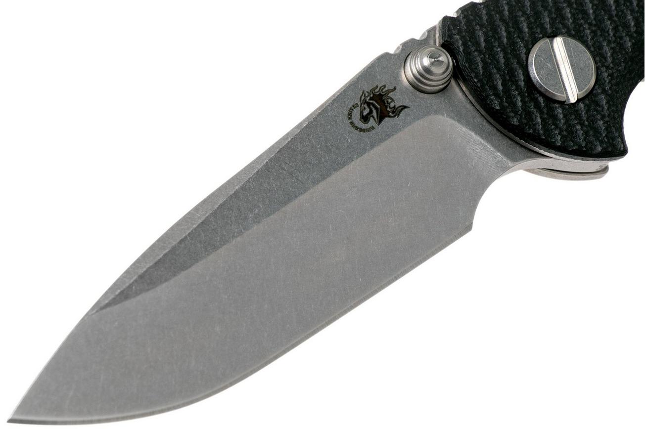 Rick Hinderer XM18 3.0” Spearpoint Non-Flipper CPM 20CV Black G10 zakmes