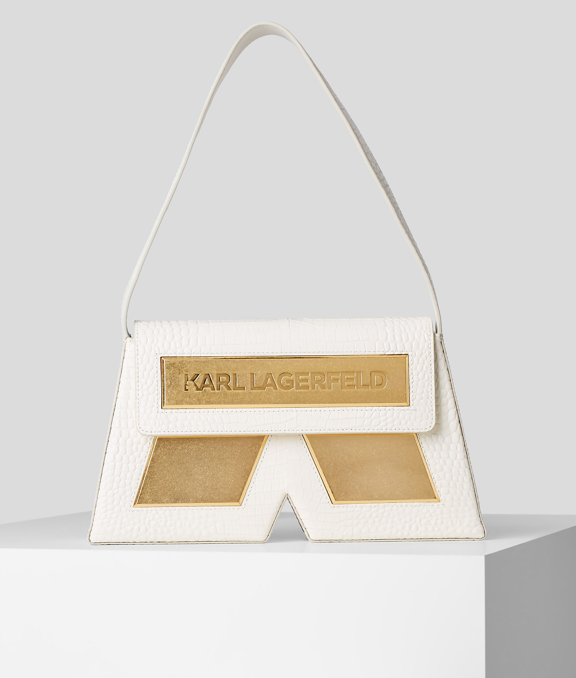 SAC PORTÉ ÉPAULE EFFET CROCO IKON K