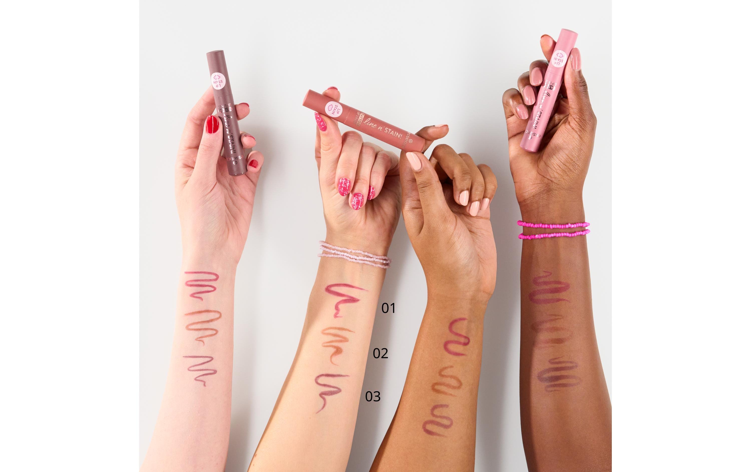 Lip Liner Line n' Stain! Tattoo 03 Make A MauveLanganhaltender flüssiger Lipliner in dunklem Mauve