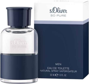 S OLIVER So Pure Men EDT Natural Spray, 30 ml