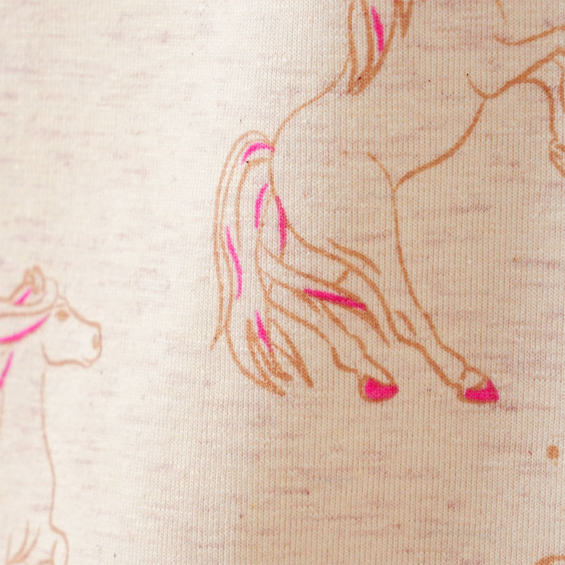 Yigga 3 Mädchen Unterhemden im Set beige / rosa / weiss