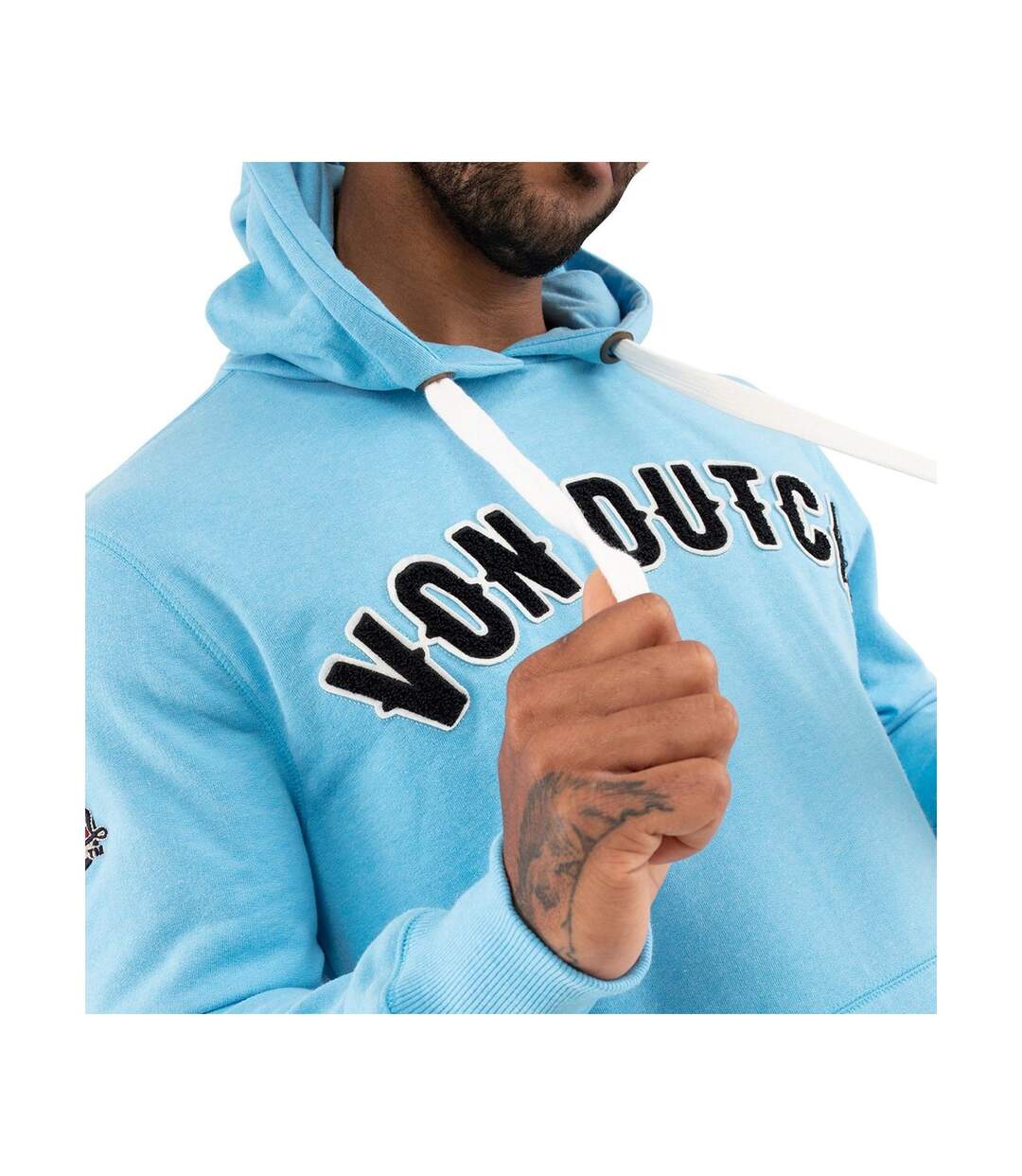Sweat avec capuche homme molletonné en coton Storm