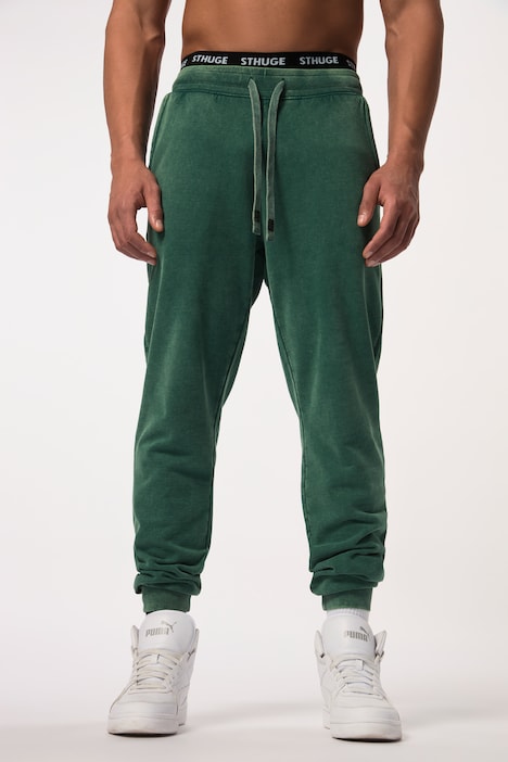 STHUGE Sweathose, Vintage Look. Elastikbund, Modern Fit, bis 8 XL