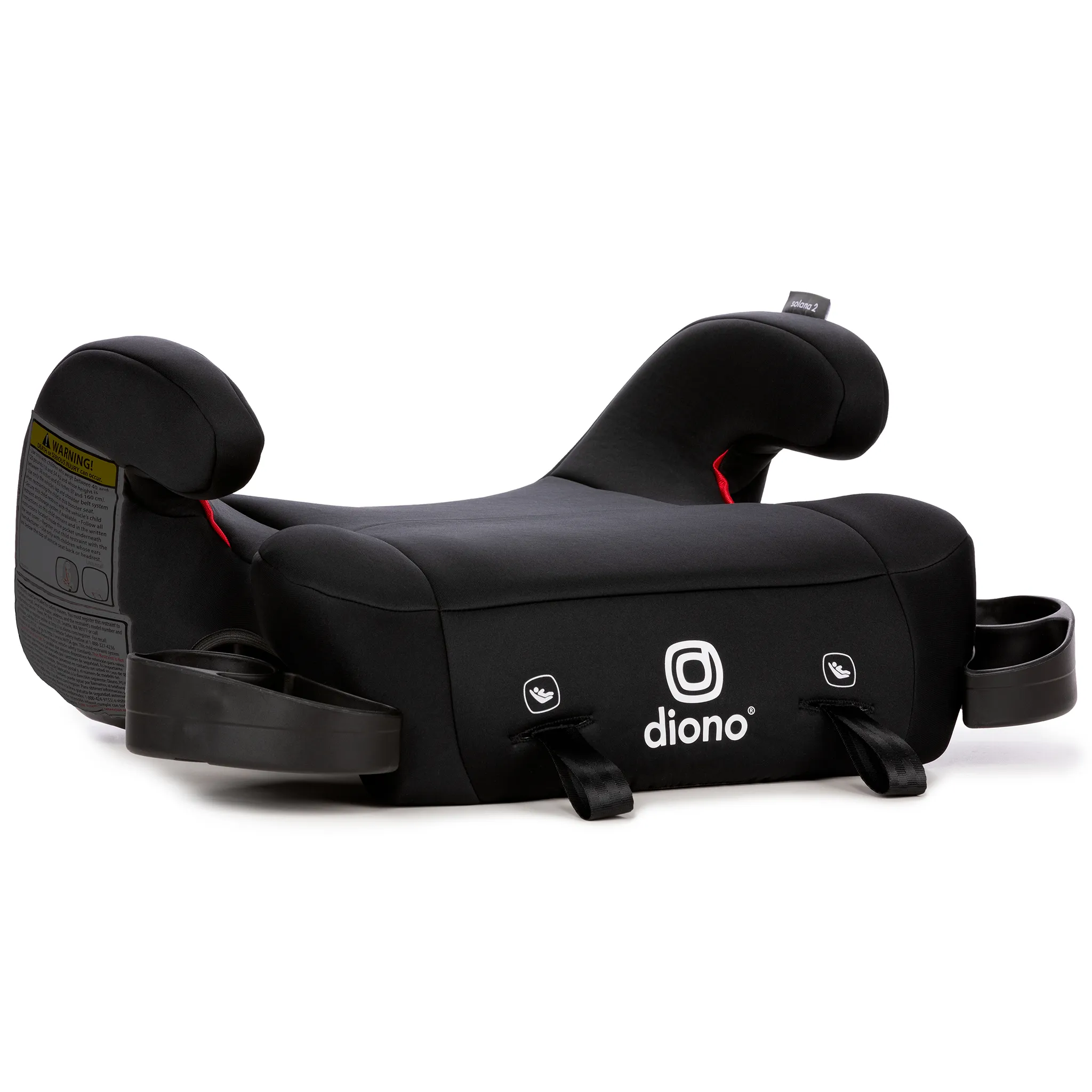 Diono Siège d'Auto Rehausseur 40-120lb Solona 2 - Noir
