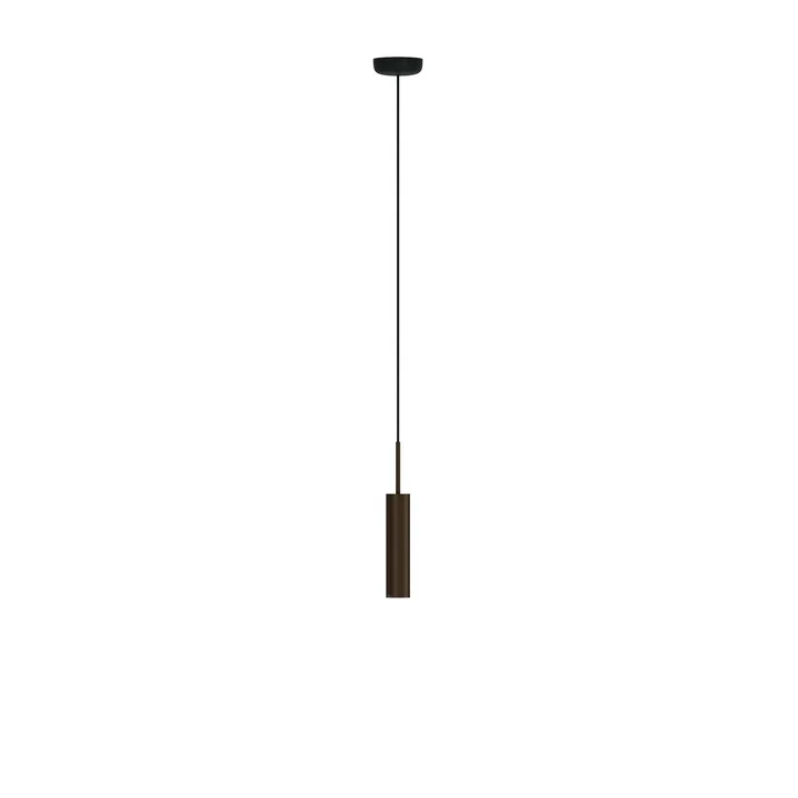 Audo - Tubulaire Pendelleuchte H 24 cm, Messing bronziert