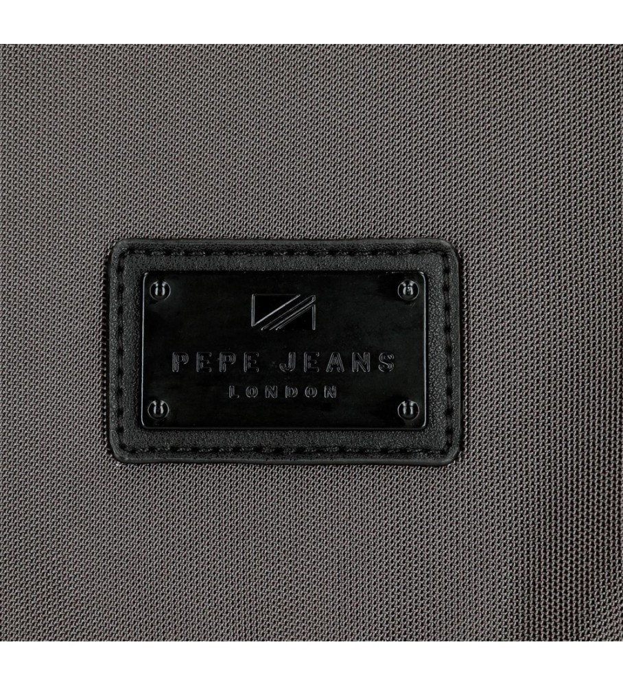 Bolsa transversal Pepe Jeans Iron cinza
