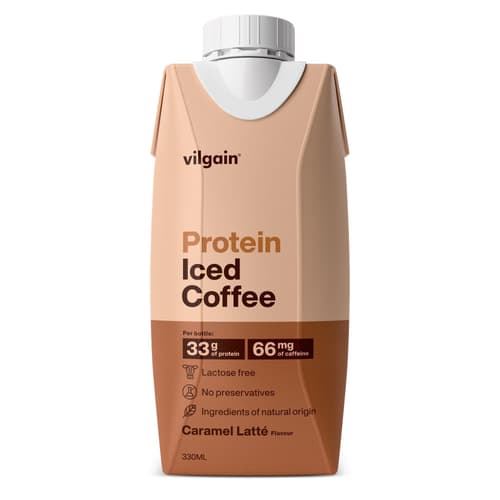 Vilgain Protein Eiskaffee Karamell-Latte