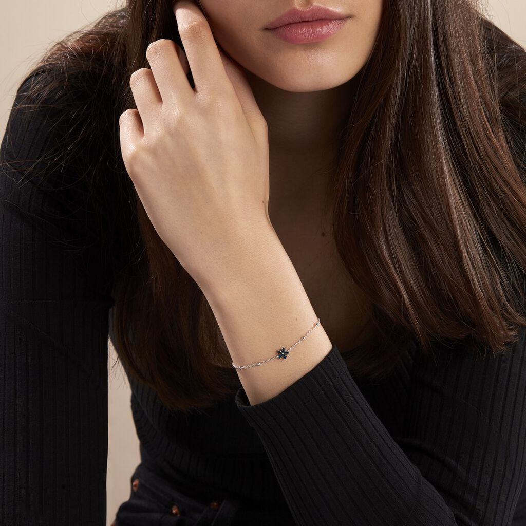 Bracelet Argent Laldilon Oxydes De Zirconium