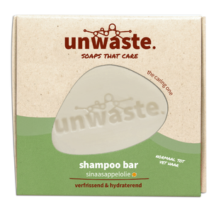 unwaste Shampoo Bar - Sinaasappel 65GR