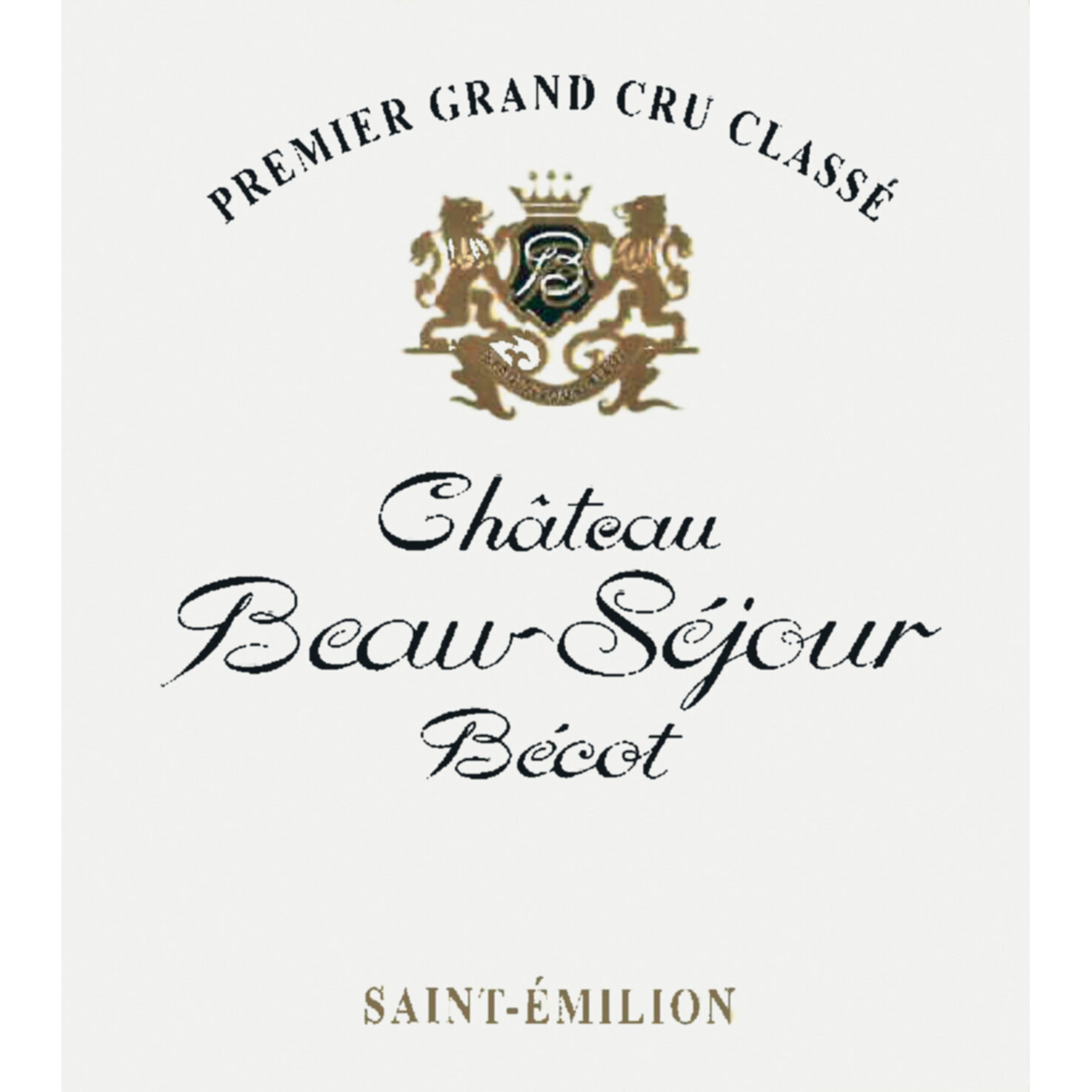 Beau-Séjour Bécot Saint-Emilion AC 1er Grand Cru Classé -150cl