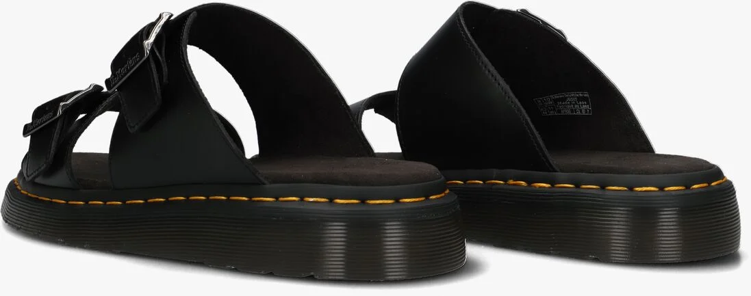 DR MARTENS zwarte dr martens slippers josef m