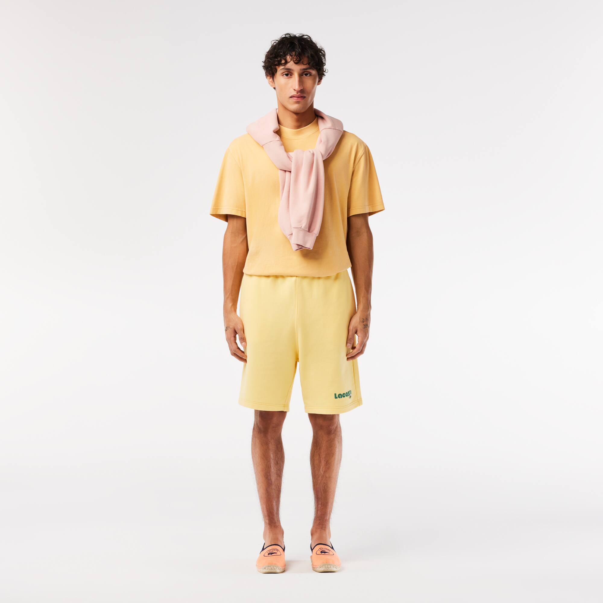 Herren Espadrilles Uhabia Loafers & Bootsschuhe - Orange - Lacoste - Herren