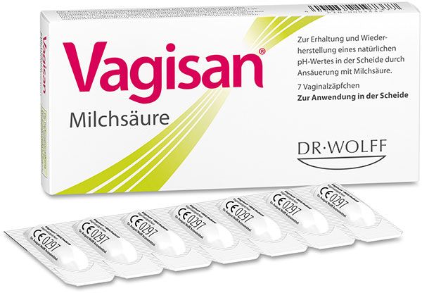 VAGISAN Milchsäurezäpfchen Vag Supp Blist 7 Stk