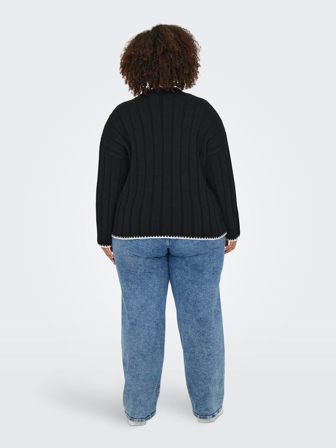 CARCHICK Strickpullover Black