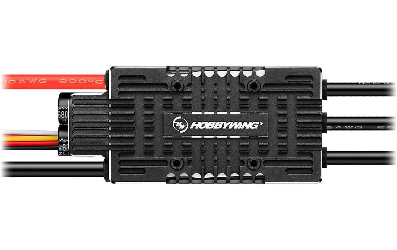 Brushless Regler Platinum Pro V5.1 150 A, 3-8S, BEC<br>Brushless ESC für Helikopter- und Starrflügler-Modelle