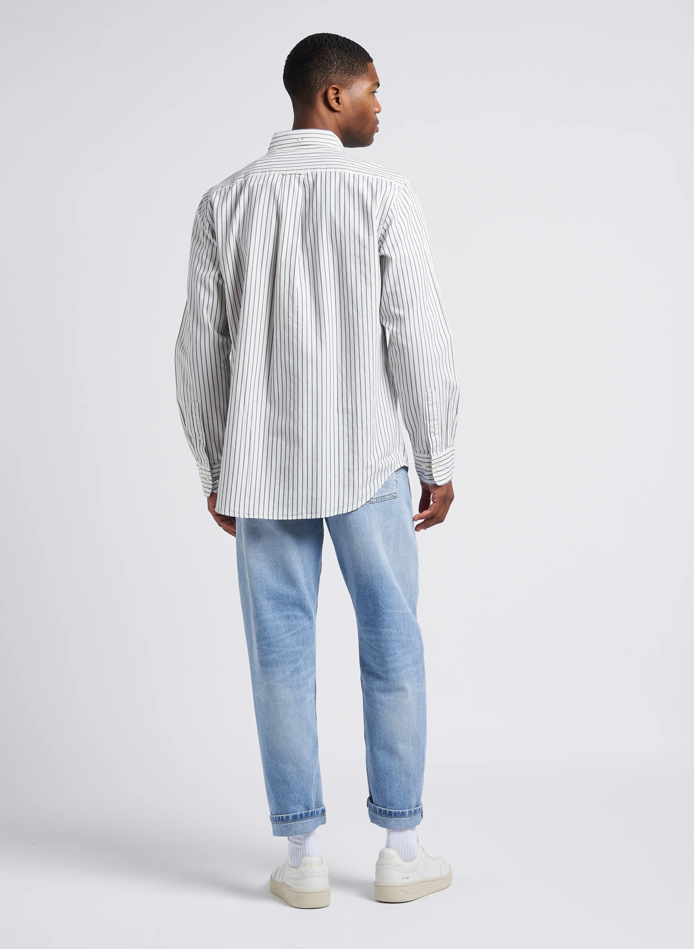 V-90 - Baskets basses en cuir | Multicolore