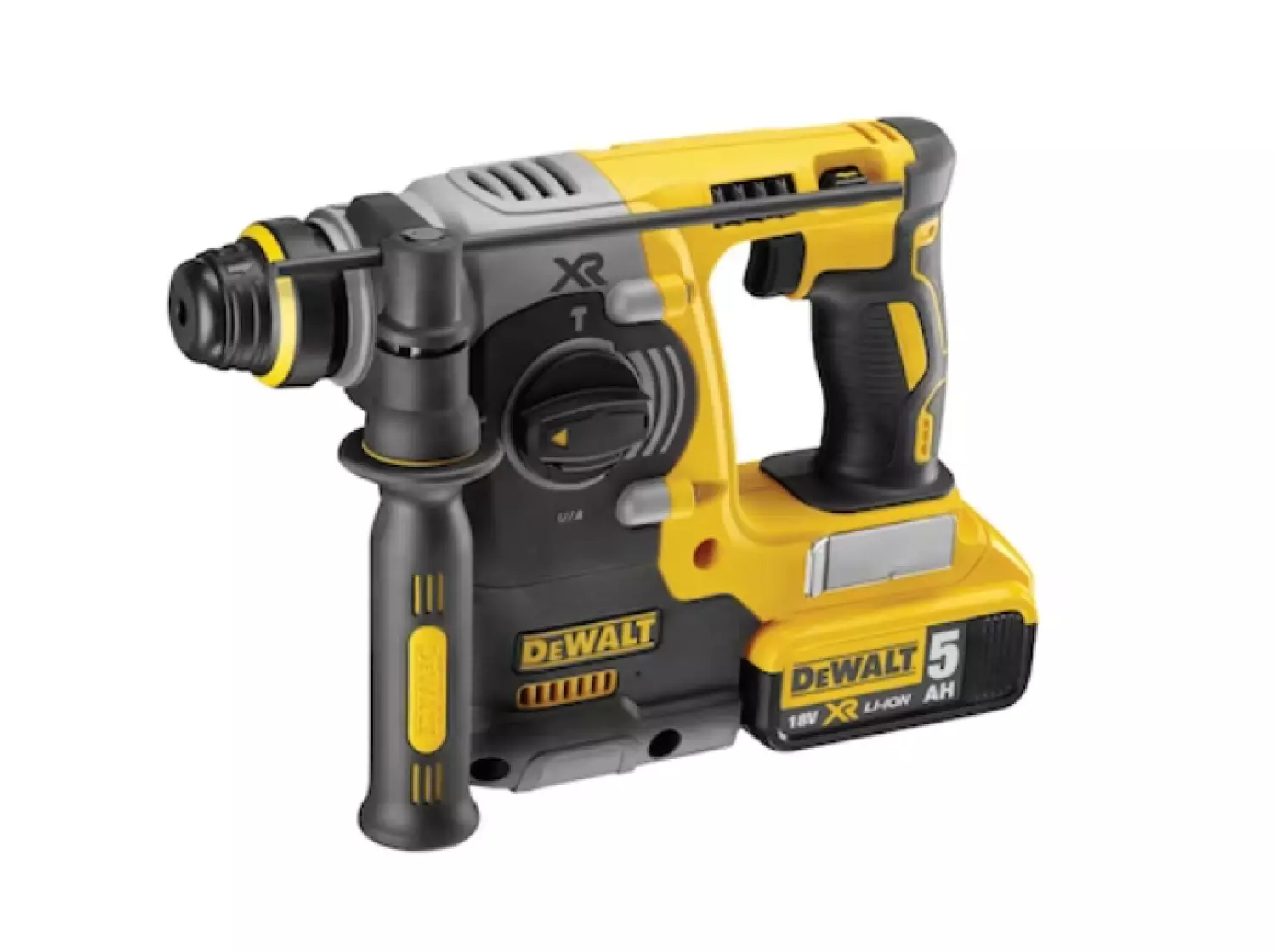 DeWALT DCH273P2T 18V Li-Ion Accu SDS-plus combihamer set (2x 5.0Ah accu) in TSTAK - 2,1J - koolborstelloos