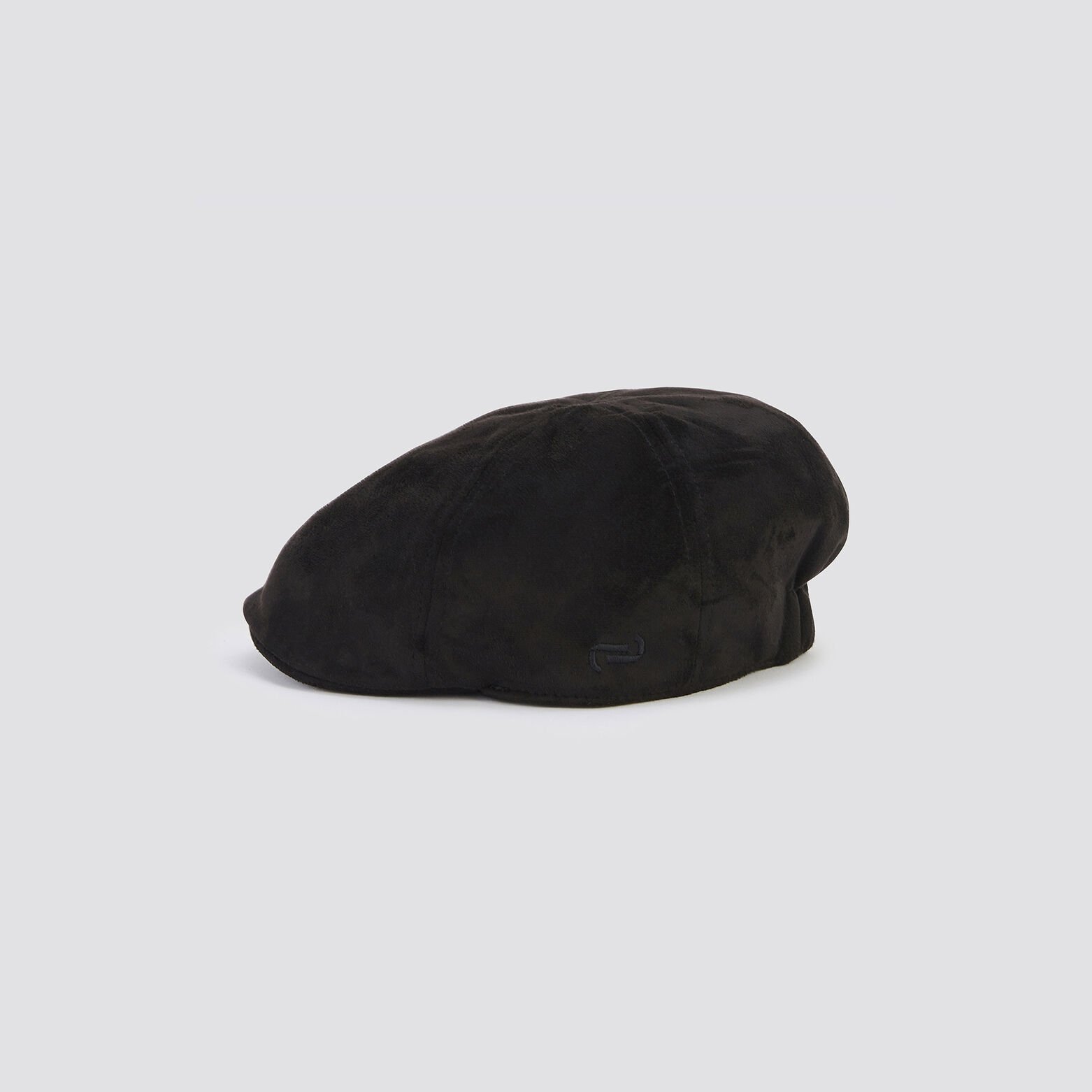Gavroche en suédine Noir