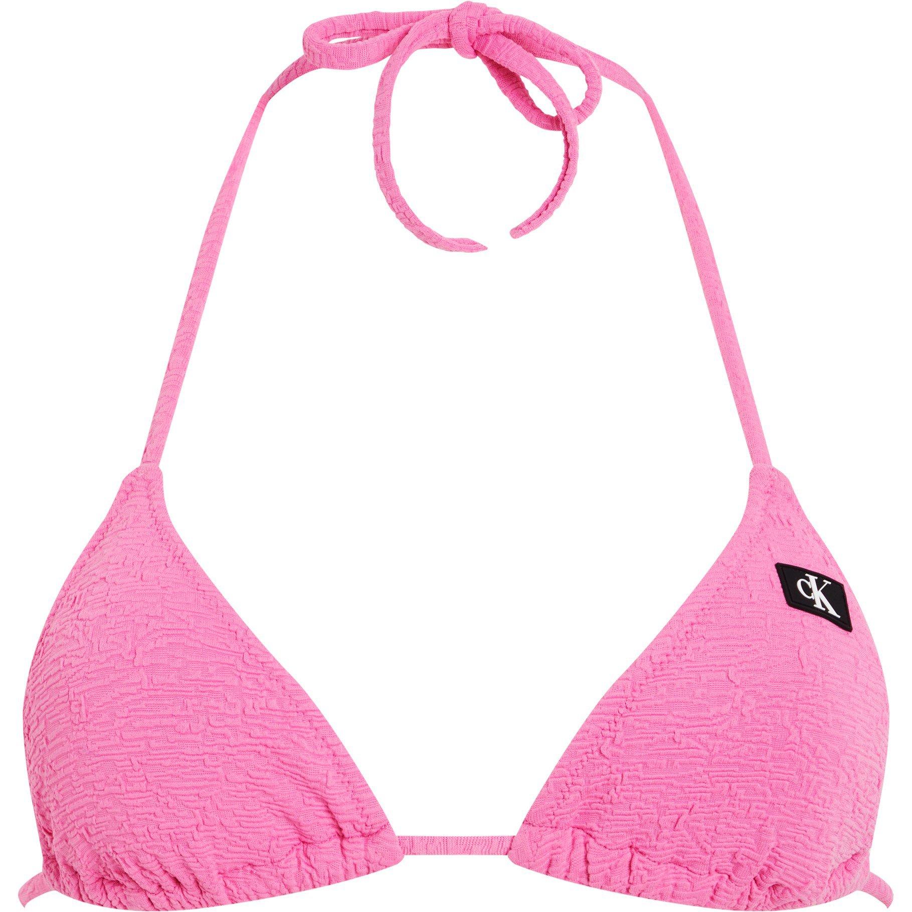 Calvin Klein CKU Textured Triangle Bikini Top Womens