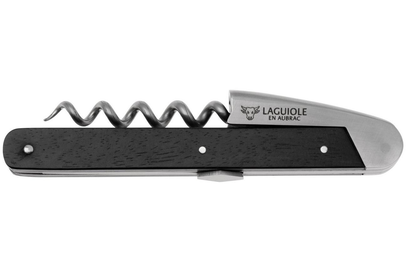 Laguiole en Aubrac Wine Opener SOP99SBE Ebony, kelnersmes, Andre & Michel Bras Edition