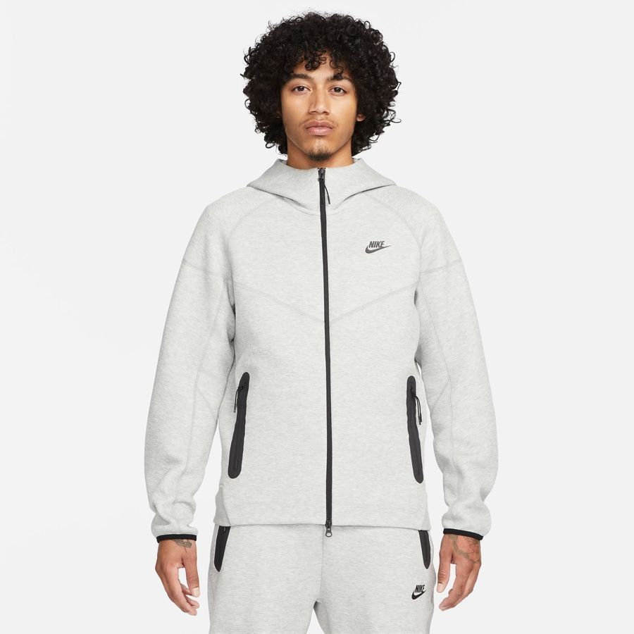 Nike Sweat à Capuche NSW Tech Fleece 24 FZ - Gris/Noir