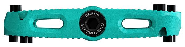 Paire de Pédales OneUp Small Composite Bleu Turquoise
