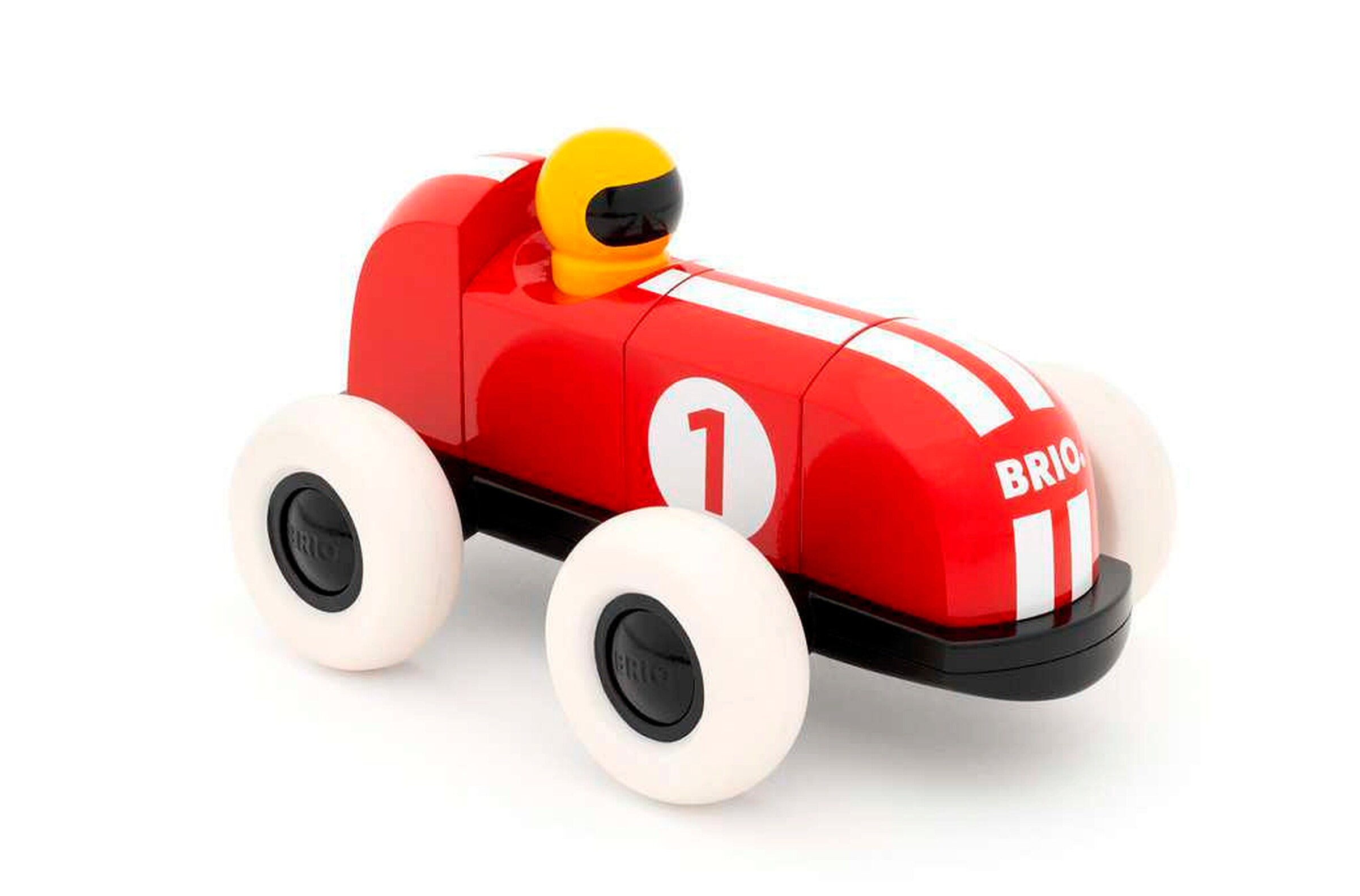 BRIO Rennwagen aus magnetischen Bausteinen