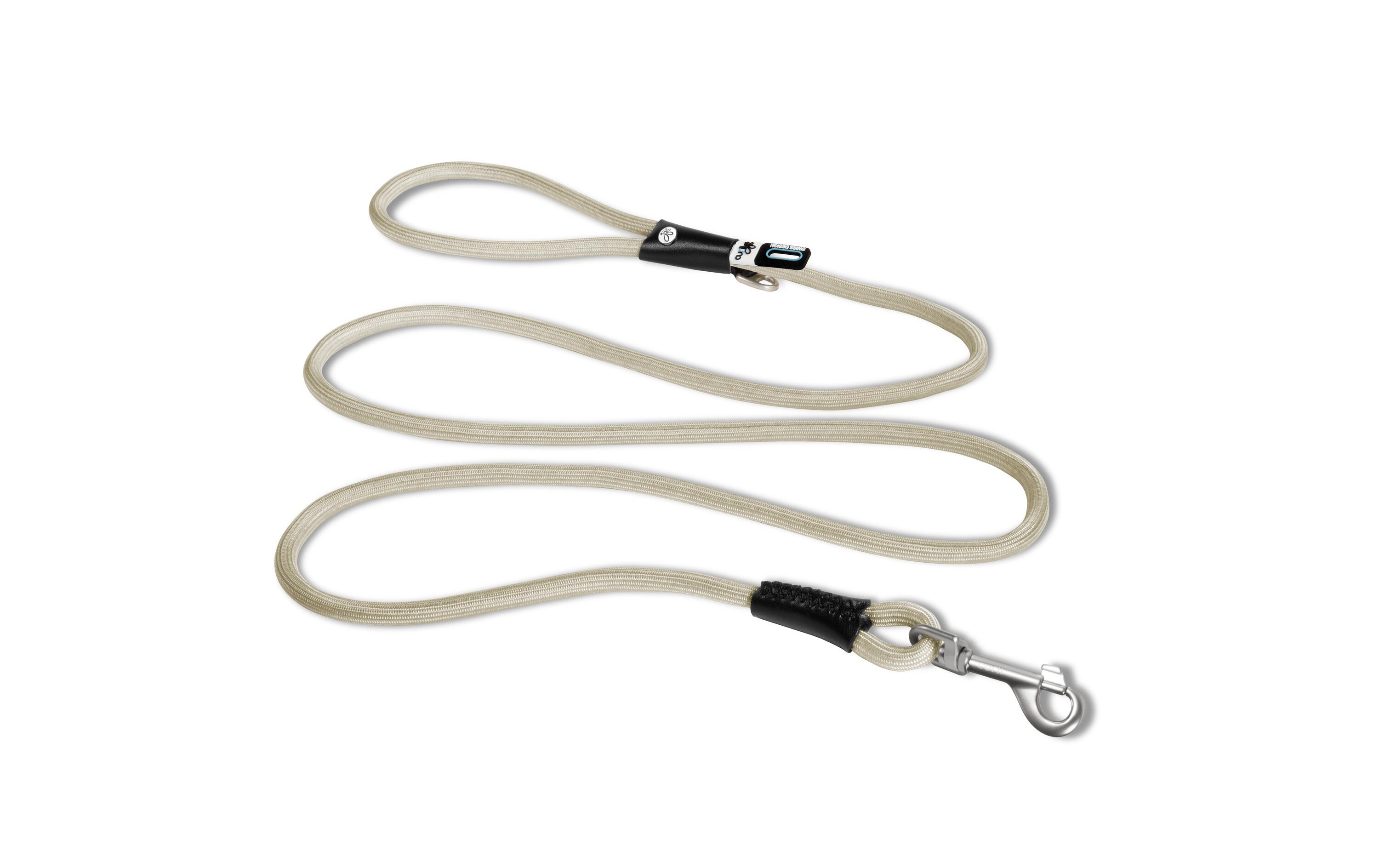 Hundeleine Stretch Comfort Light-Tan ø 8 mm / 1.8 mLeine für den täglichen Gebrauch