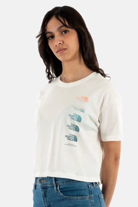 tee shirt the north face graphic n3n1 gardenia white