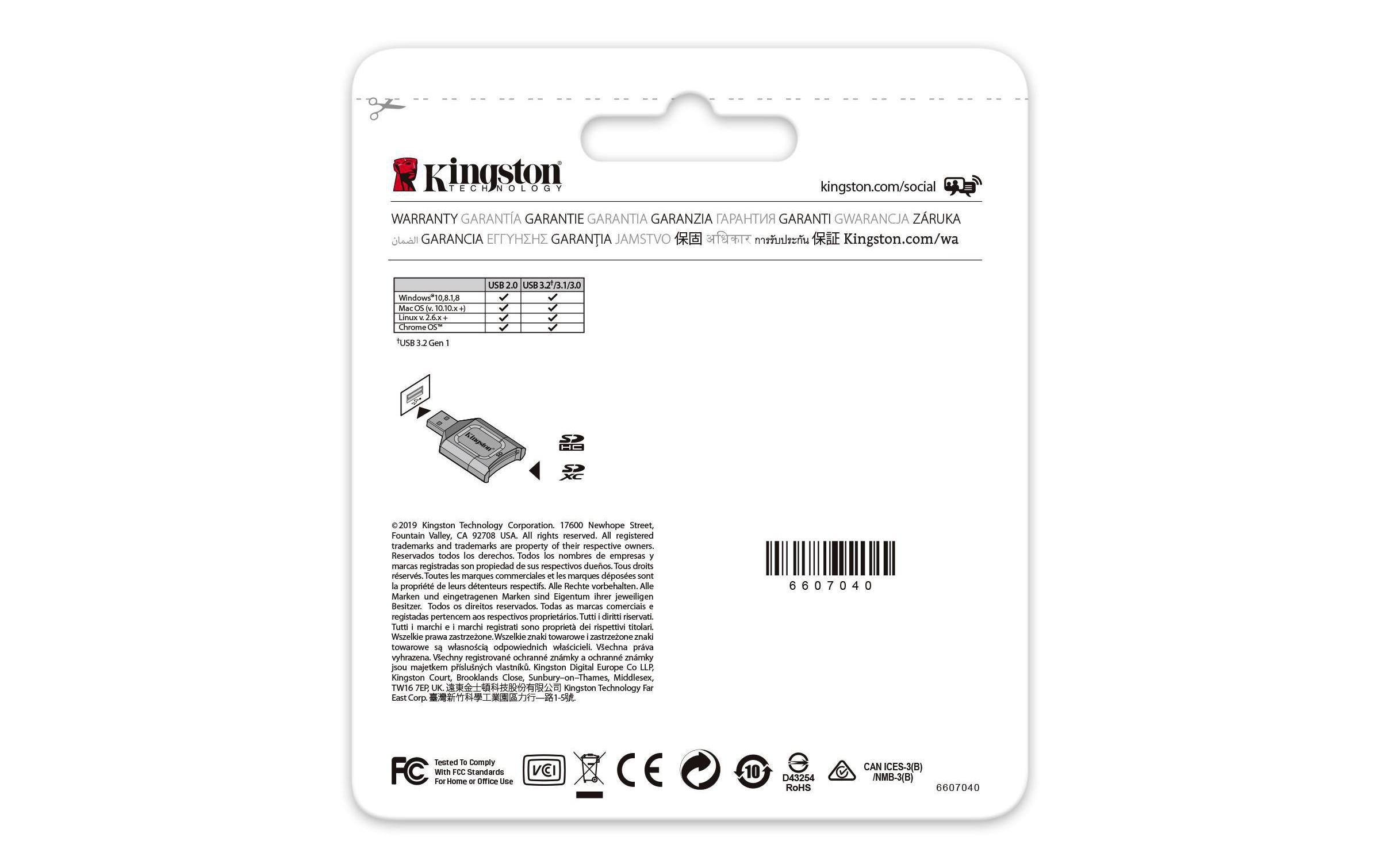 Card Reader Extern USB3 MobileLite Plus SD-KartenlesegerätSD-Kartenlesegerät
