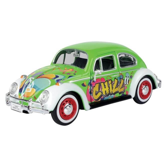 Motormax - 1966 Volkswagen Beetle Graffiti - 1:24