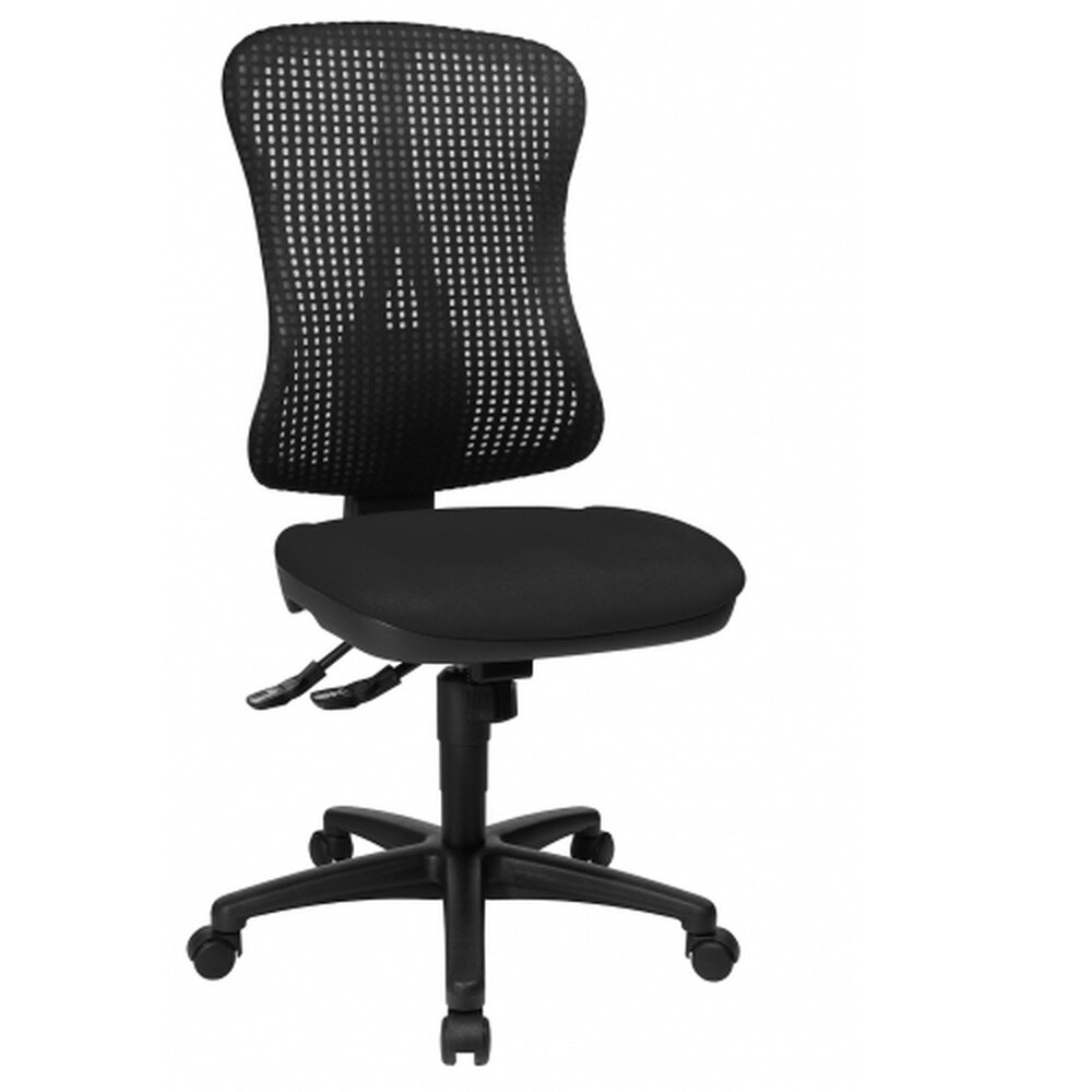 Profi Bürostuhl HJH SOLUTION BASIC Stoff ohne Armlehnen Topstar