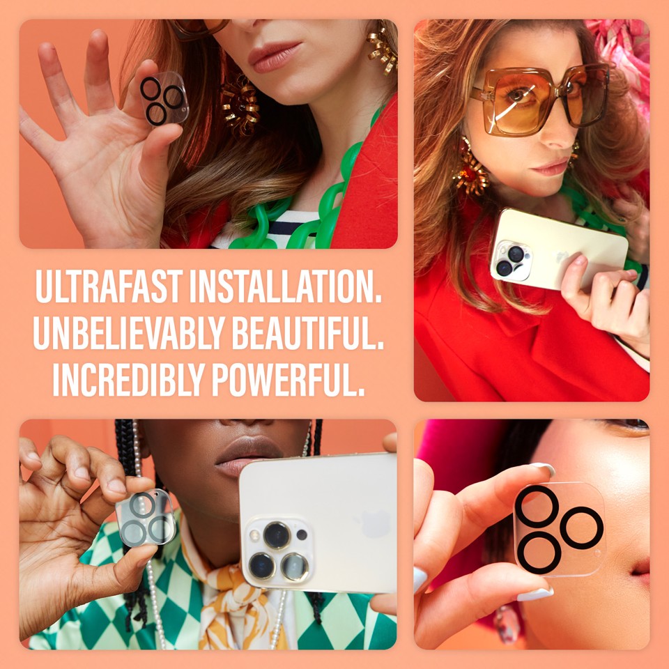 PanzerGlass - Linse Beskytter - iPhone 16/iPhone 16 Plus - PicturePerfect