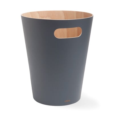 Papierkorb Woodrow, Grau