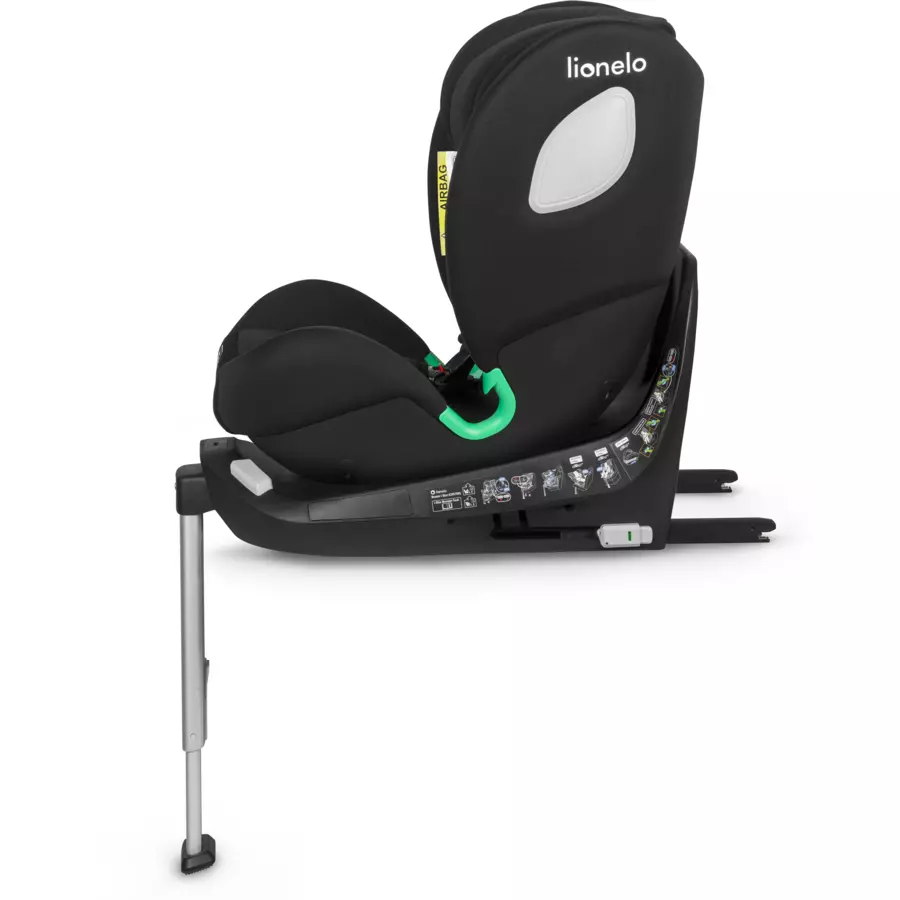 lionelo Kindersitz Braam i-Size Black Carbon