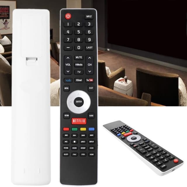 TV fjernbetjening Erstatning for Hisense EN-33926A EN-33925A